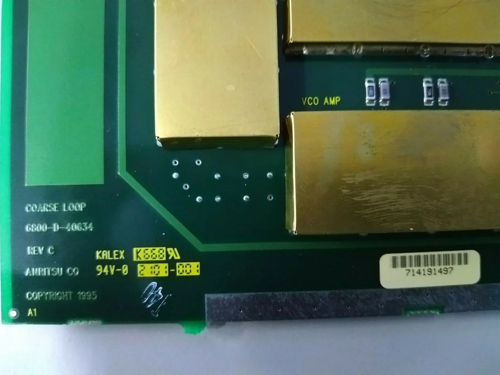 Anritsu D-40634 Coarse Loop Board for MG3692A Series Signal Generators - ZYYKZ Test Equipment