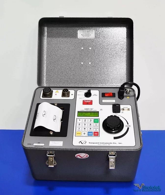 Vanguard EZCT-10 NIST Calibrated Current Transformer Tester - 10A