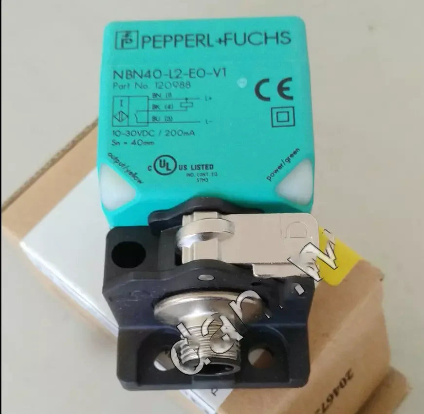 Pepperl+Fuchs NBN40-L2-E0-V1 Inductive Proximity Sensor, 40mm Range - ZYYKZ Test Equipment