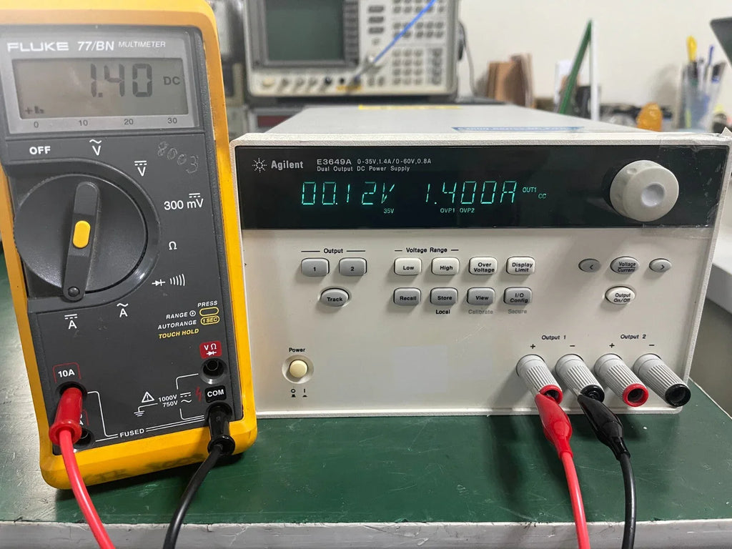 Agilent E3649A Dual Output Power Supply - 0-35V/1.4A & 0-60V/0.8A - ZYYKZ Test Equipment