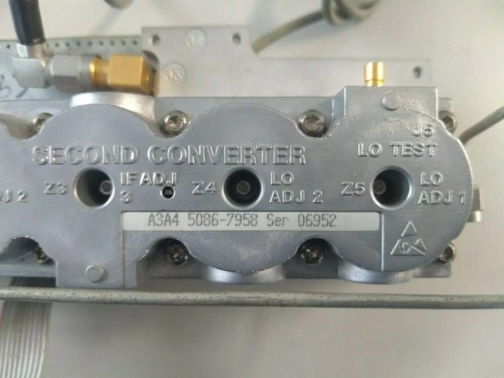 HP Agilent 5086-7958 A3A4 Second Converter Assembly with Cables - ZYYKZ Test Equipment
