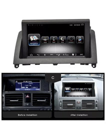 Benz C-W204 Car Stereo Head Unit with GPS, 4G, Bluetooth & 64GB Storage (2007-2011) - ZYYKZ Test Equipment