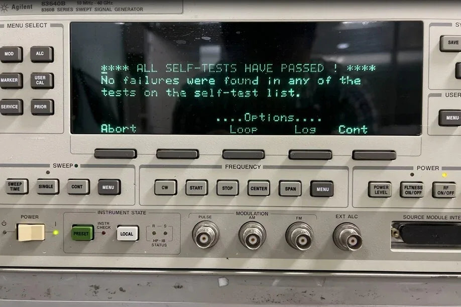 HP Agilent 83640B Synthesized Sweep Signal Generator 10MHz-40GHz - ZYYKZ Test Equipment