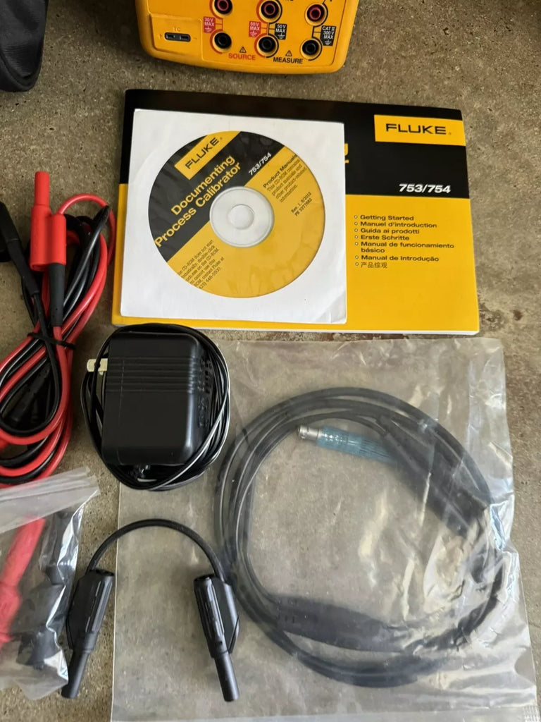 Fluke 754 Documenting Process Calibrator with HART Communication Interface - ZYYKZ Test Equipment