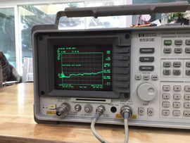 Agilent HP 8593E Spectrum Analyzer 26.9 GHz EMC/EMI Calibrated - ZYYKZ Test Equipment