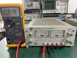 HP Agilent 6236B Triple Output DC Power Supply 0-20V, 0-2.5A, 35W - ZYYKZ Test Equipment