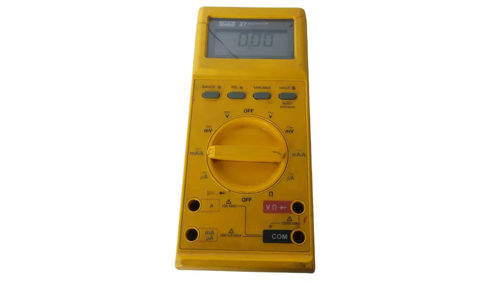 Fluke 27 Industrial Multimeter with True RMS and Temperature Measurement - ZYYKZ Test Equipment