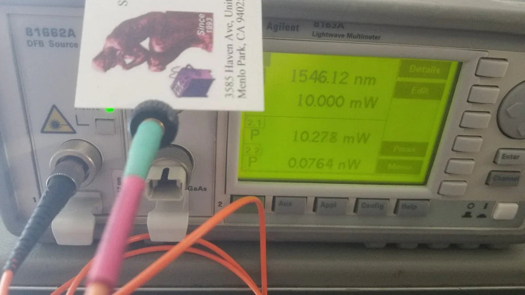 Agilent 81662A Distributed Feedback (DFB) Laser Source - ZYYKZ Test Equipment