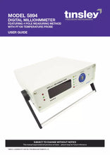 Load image into Gallery viewer, Tinsley 5894 Wide Range Precision Ohmmeter - 1mOhm to 100kOhm, 10uA to 1A