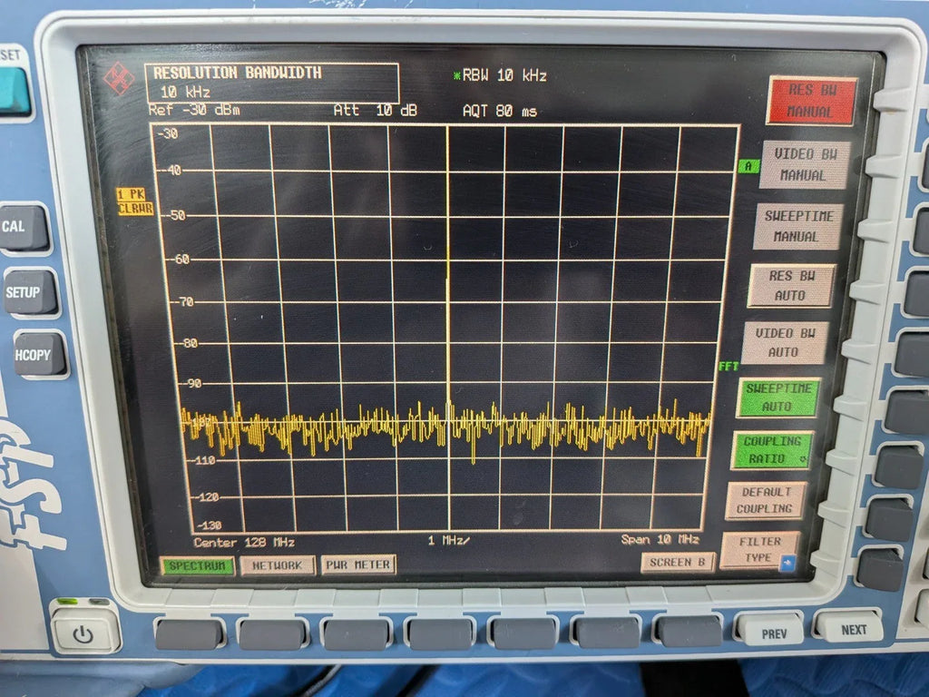 Rohde & Schwarz FSP40 Spectrum Analyzer 40 GHz with Noise Figure Analyzer & Calibration - ZYYKZ Test Equipment