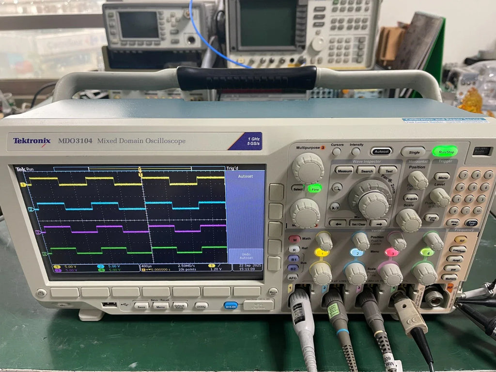 Tektronix MDO3014 Mixed Domain Oscilloscope - 1GHz Bandwidth, 5 GS/s Sample Rate - ZYYKZ Test Equipment