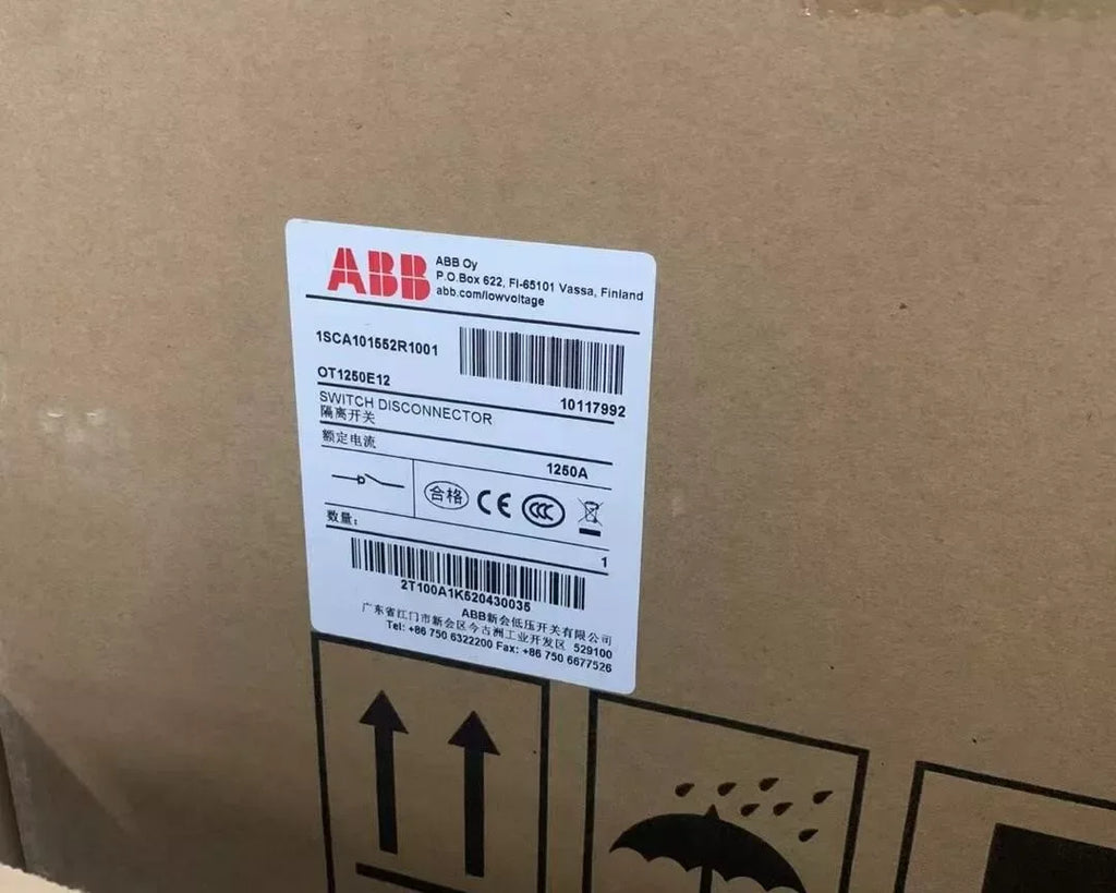 OT1250E12 1250A 3-Pole High Current Isolation Switch - ZYYKZ Test Equipment