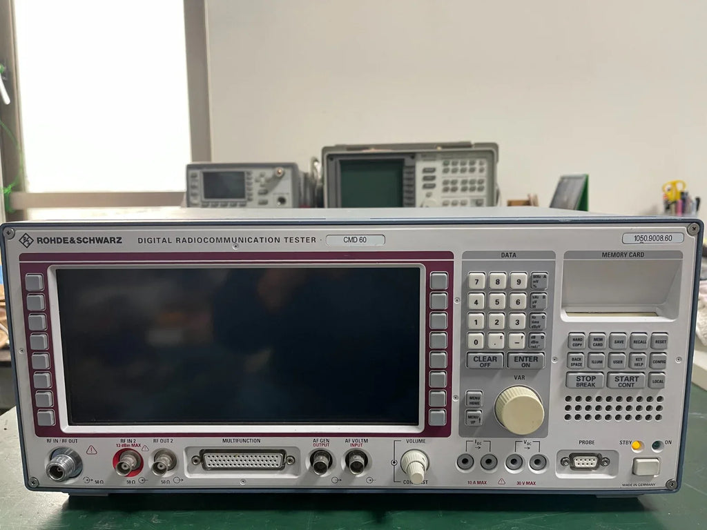 ROHDE & SCHWARZ CMD60 DECT Radio Communication Tester - ZYYKZ Test Equipment