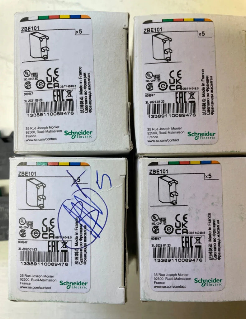 Schneider Electric ZBE-101 Contact Block, Pack of 30 - ZYYKZ Test Equipment