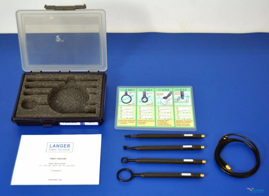Langer EMV RF2 Set Near-Field Probes for EMC Testing (30 MHz - 3 GHz)