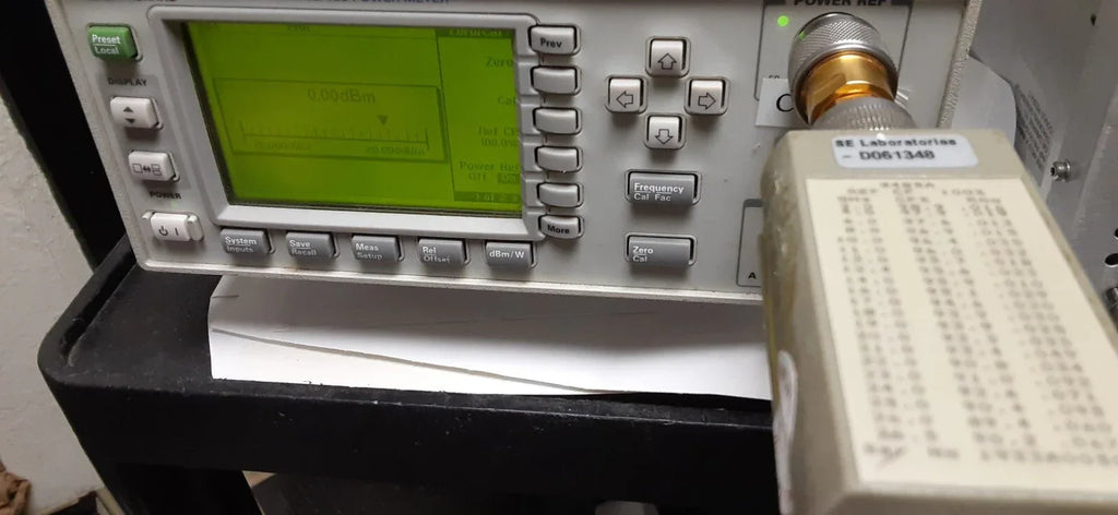 Hewlett-Packard HP8485A RF Power Sensor, 10 MHz to 18 GHz - ZYYKZ Test Equipment