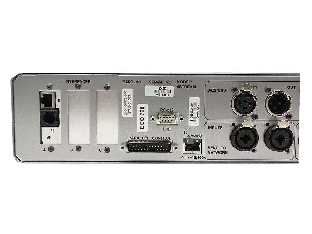 Telos Zephyr Xstream RM ISDN Digital Audio Transceiver - ZYYKZ Test Equipment