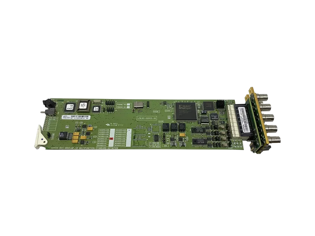 HARRIS MXA6800+A4D 4-Channel Analog Audio Multiplexer with Embedder - ZYYKZ Test Equipment