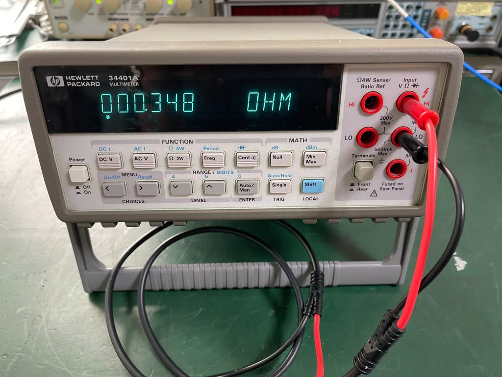 HP Agilent 34401A 6½-Digit True RMS Digital Multimeter - ZYYKZ Test Equipment
