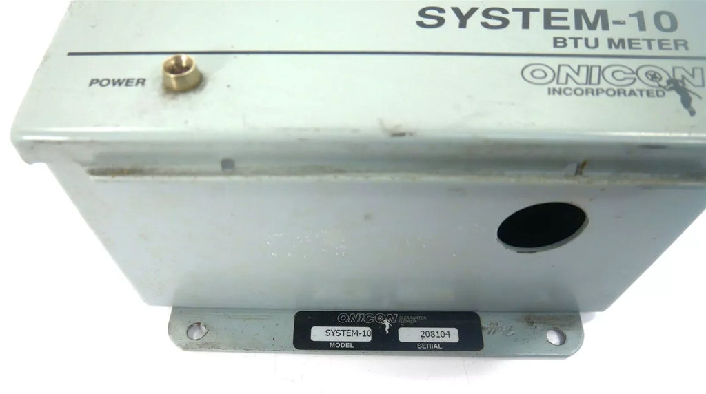 Onicon System 10 BTU Meter - Precision Energy Monitoring System - ZYYKZ Test Equipment