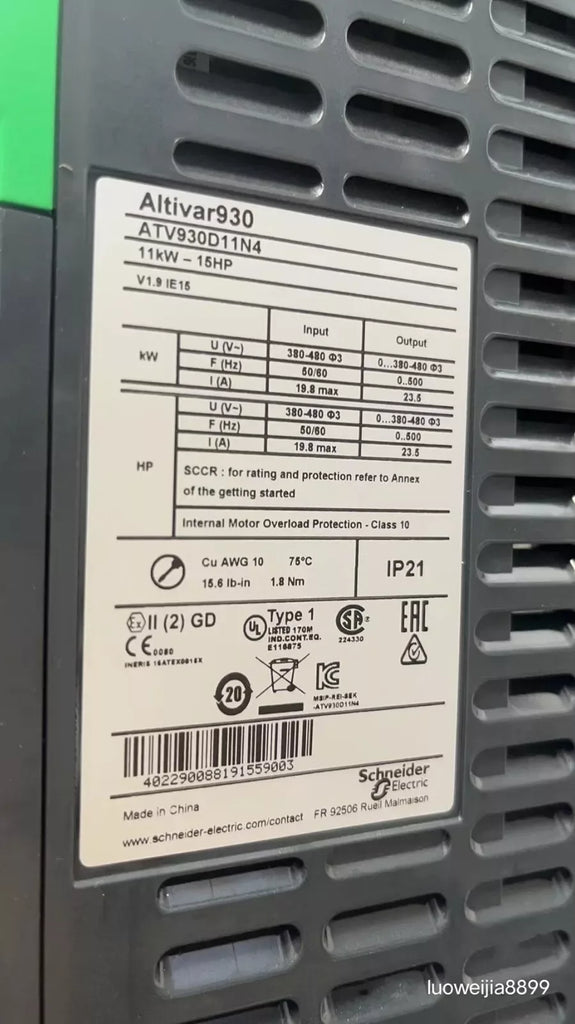 ATV930D11N4 Encoder Test Module - Single Unit - ZYYKZ Test Equipment