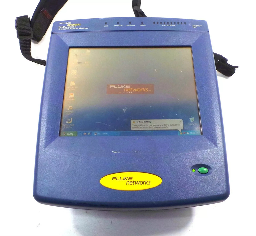 Fluke OptiView Series II Integrated Network Analyzer with Advanced Diagnostics - ZYYKZ Test Equipment