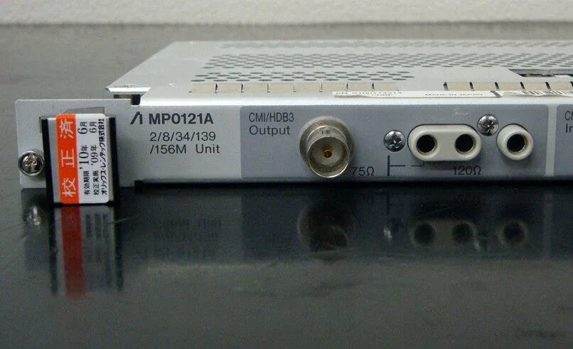 Anritsu MP0121A Measurement Unit Module - ZYYKZ Test Equipment