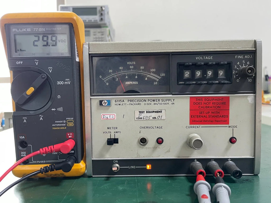 HP 6115A Precision DC Power Supply 0-100V, 1A Output - ZYYKZ Test Equipment