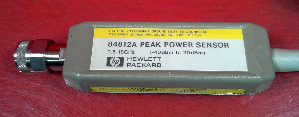 Keysight 84812A Peak Power Sensor, 500 MHz to 18 GHz