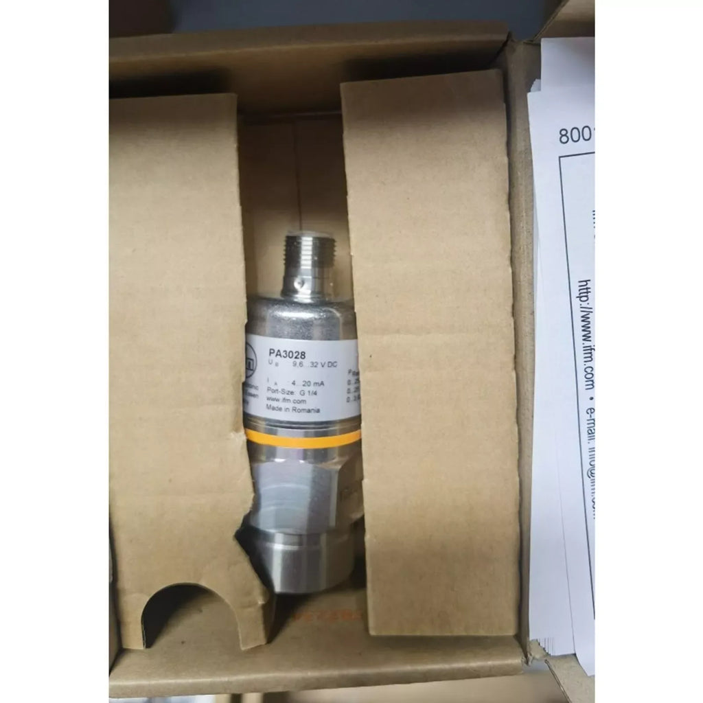 IFM PA3028 Industrial Pressure Sensor - High Precision - ZYYKZ Test Equipment