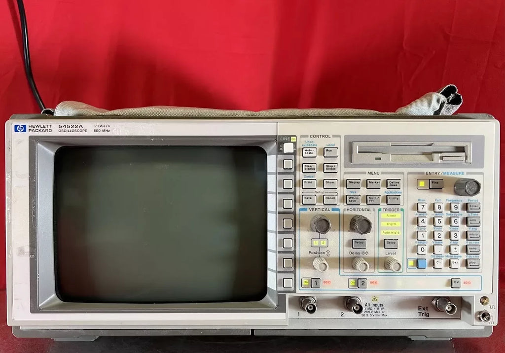 Agilent 54522A 2-Channel Digital Oscilloscope 100 MHz - ZYYKZ Test Equipment