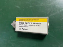 Load image into Gallery viewer, Agilent 8487D RF Power Sensor - 50 MHz to 50 GHz, -70 dBm to -20 dBm - ZYYKZ Test Equipment
