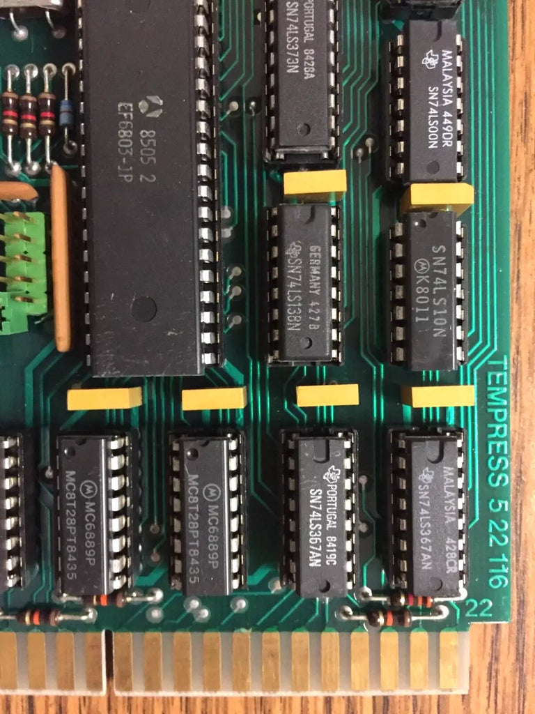 Tempress 5-22-116 DPT DTC Series Diffusion Furnace Control Board - ZYYKZ Test Equipment