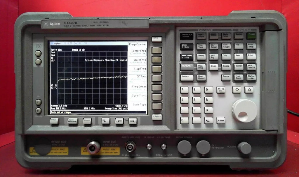 Agilent E4407B ESA-E26.5 Portable Spectrum Analyzer 26.5 GHz - ZYYKZ Test Equipment