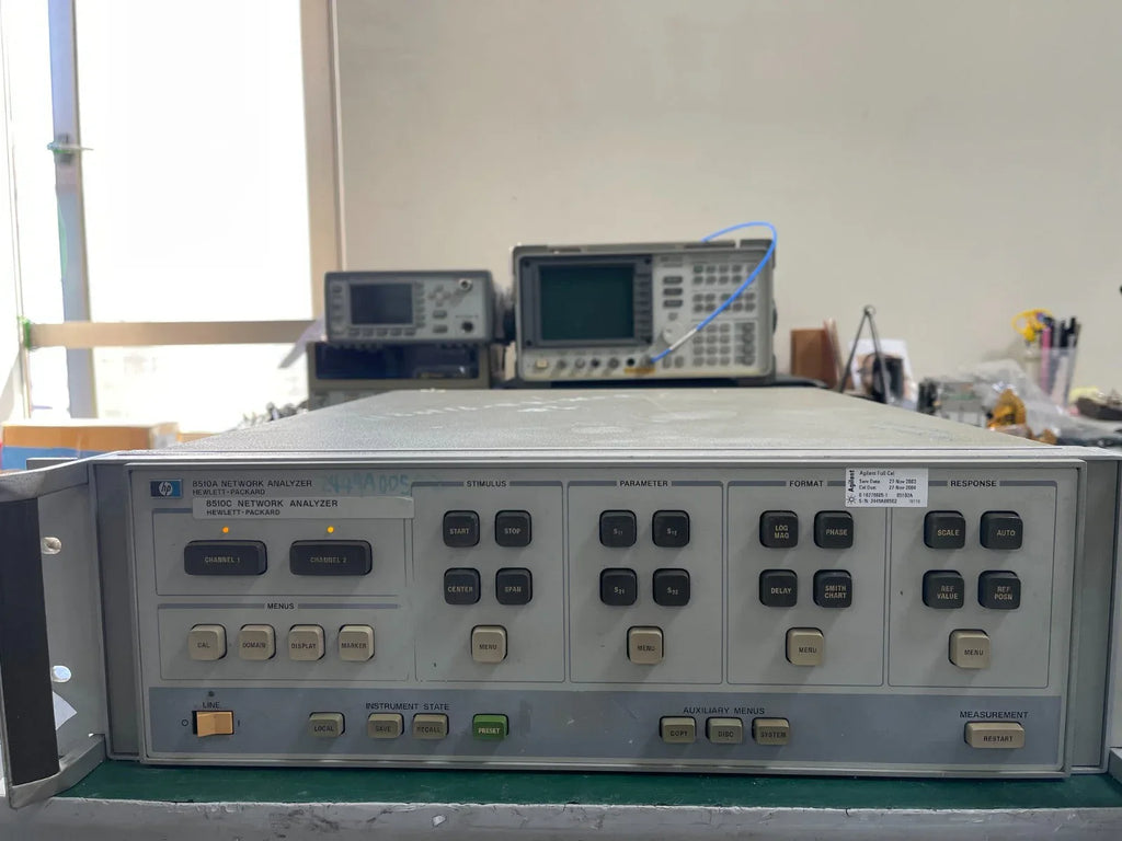 HP 8510A Network Analyzer with 85102A to 85103C Upgrade - ZYYKZ Test Equipment