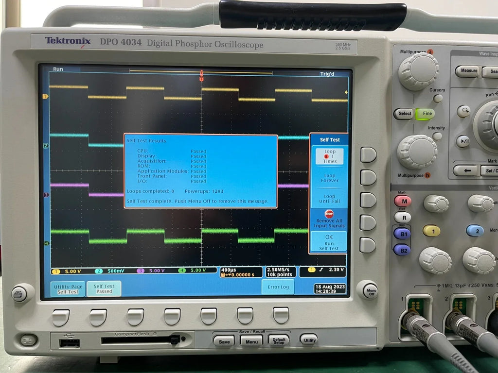 Tektronix DPO4034 350MHz 4-Channel Digital Phosphor Oscilloscope 2.5GS/s - ZYYKZ Test Equipment