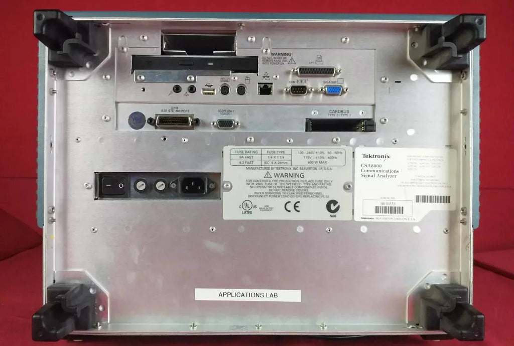 Tektronix CSA8000 Communications Signal Analyzer - ZYYKZ Test Equipment