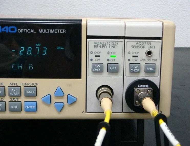 ANDO AQ4221 1550nm Single-Mode LED Light Source Unit - ZYYKZ Test Equipment