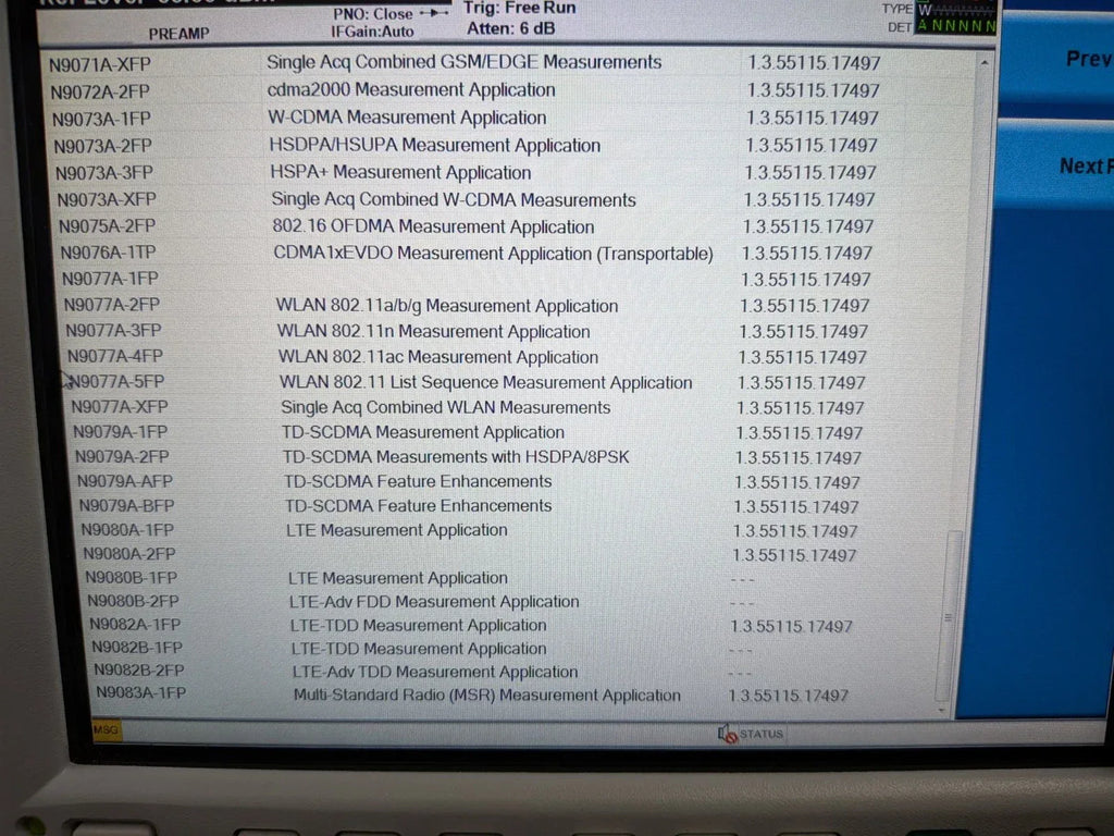 Agilent Keysight N9010A EXA Signal Spectrum Analyzer 26.5 GHz - ZYYKZ Test Equipment