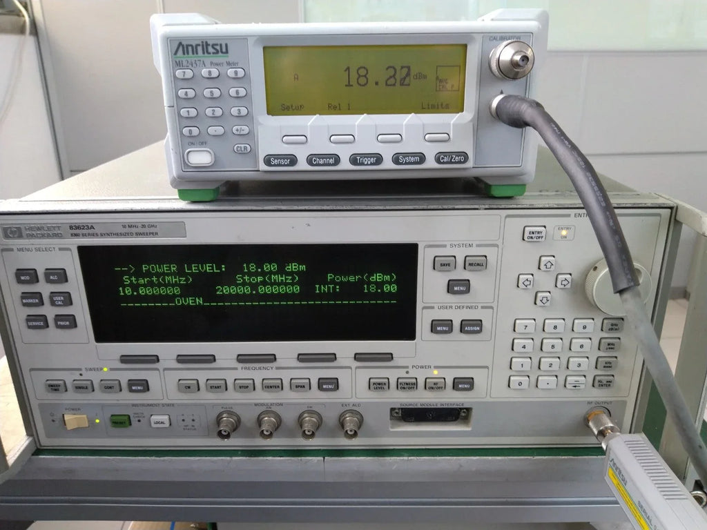 Agilent 83623A Synthesized Sweep Signal Generator 10 MHz to 20 GHz - ZYYKZ Test Equipment