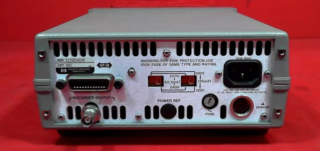 Agilent 437B Power Meter with 3125U14330 Sensor - ZYYKZ Test Equipment