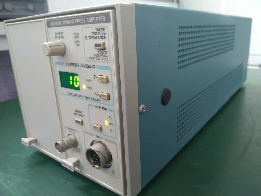 Tektronix TM502A Power Module with AM503B/AM503S Current Probe Amplifier - ZYYKZ Test Equipment