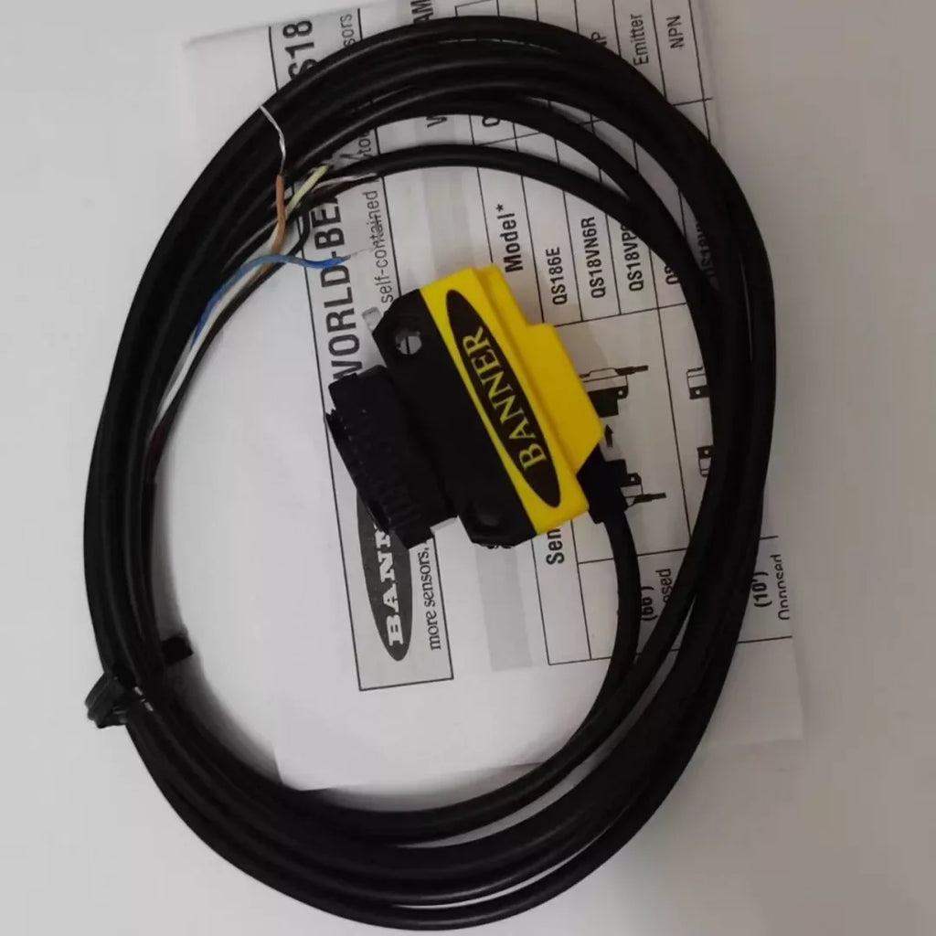 One Banner QS18VP6D Photoelectric Sensor - High Performance, Fast Response - ZYYKZ Test Equipment