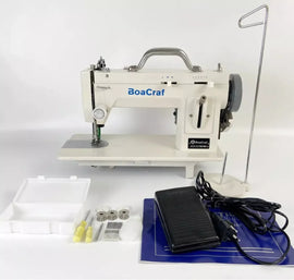 9'' Walking Foot Zigzag Stitch Arm Sewing Machine for Leather & Heavy Fabrics - ZYYKZ Test Equipment
