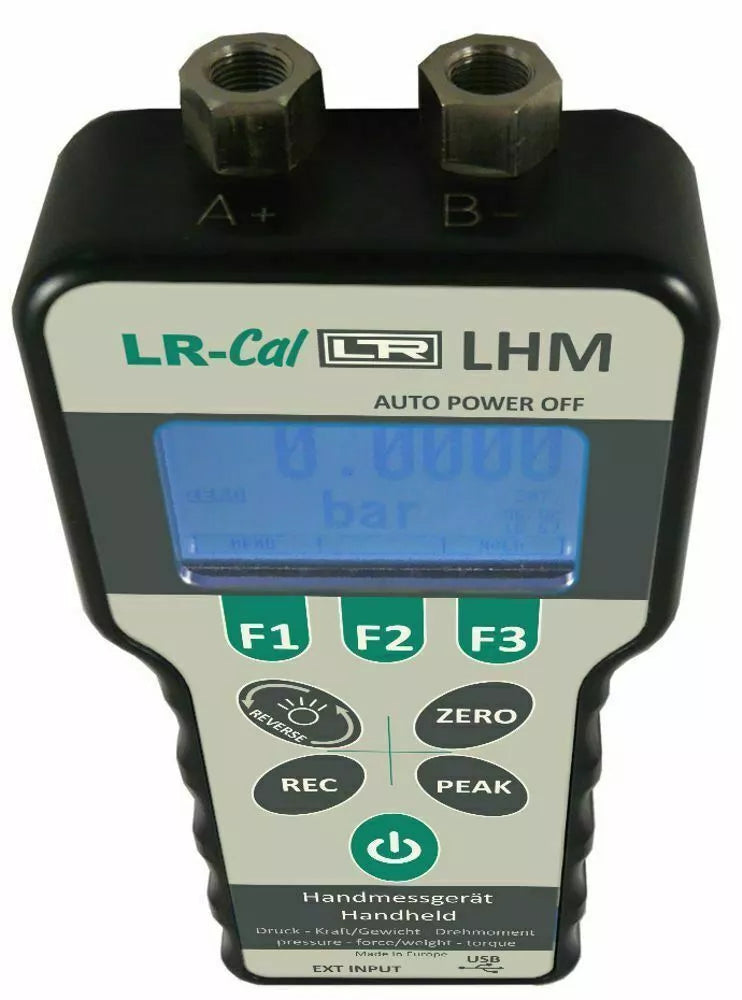 LR-Cal LHM VA Pressure & Torque Meter with Pressure/Vacuum Sensor ±0.05%