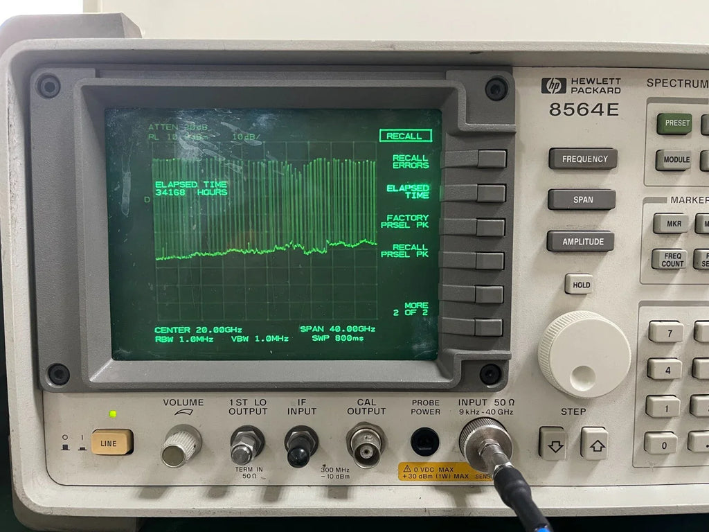 Agilent 8564E Spectrum Analyzer 9 kHz to 40 GHz RF Signal Analyzer - ZYYKZ Test Equipment