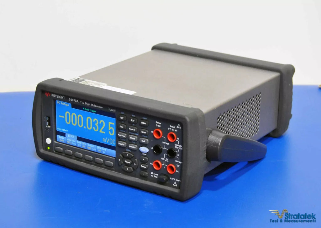 Keysight 34470A 7.5 Digit Multimeter - NIST Calibrated Truevolt DMM
