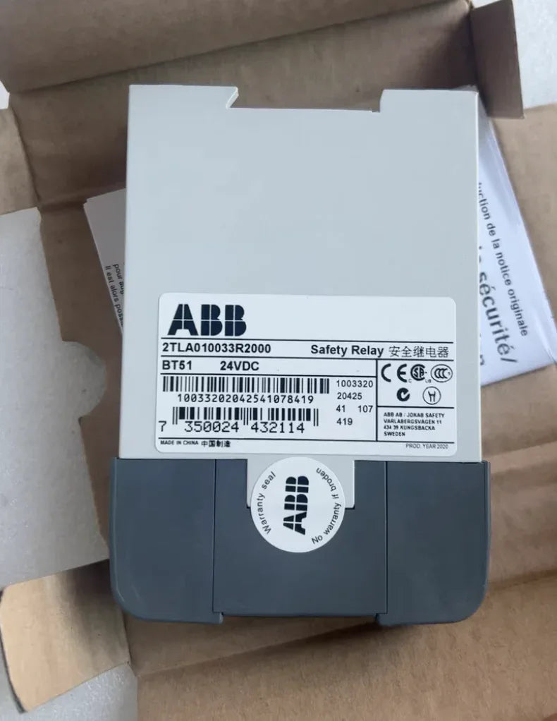 ABB BT51 Safety Relay Module for Industrial Automation - ZYYKZ Test Equipment