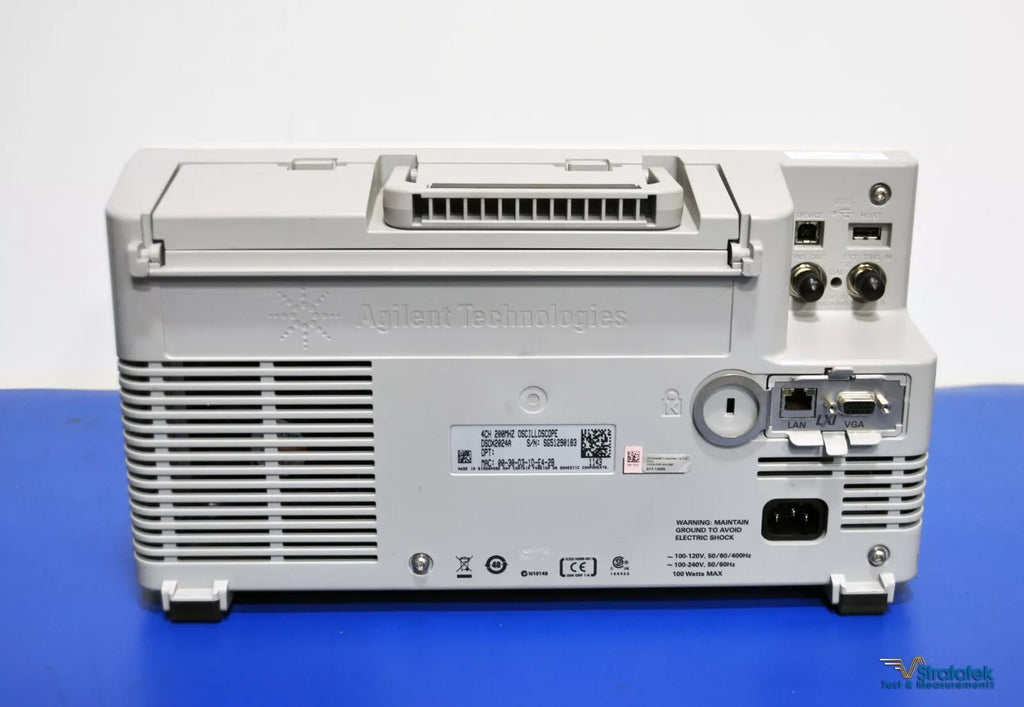 Agilent DSO-X 2024A 200MHz 4-Channel Oscilloscope with 2 GSa/s Sampling Rate