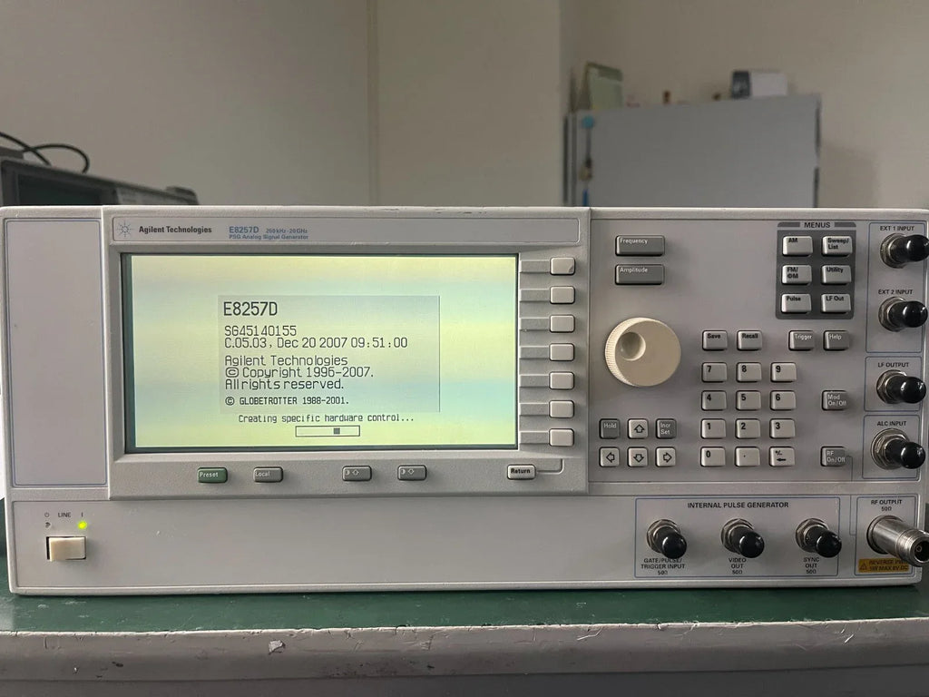 Agilent E8257D Analog RF Signal Generator 250 kHz to 20 GHz - ZYYKZ Test Equipment